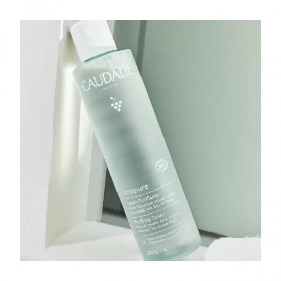 Caudalie Vinopure BIO Lotion Τόνωσης Προσώπου για Λιπαρές Επιδερμίδες 200ml