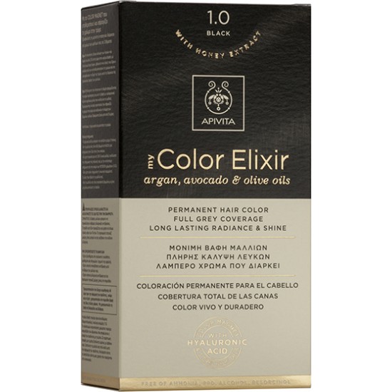 APIVITA - My Color Elixir Argan, Avocado & Olive Oils - 1.0 Μαύρο APIVITA - My Color Elixir Argan, Avocado & Olive Oils - 1.0 Μαύρο
