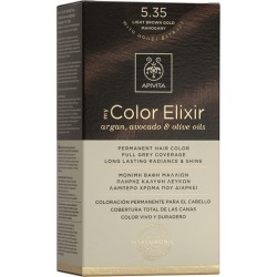 APIVITA - My Color Elixir Argan, Avocado & Olive Oils - 5.35 Light Brown Honey Marogant 