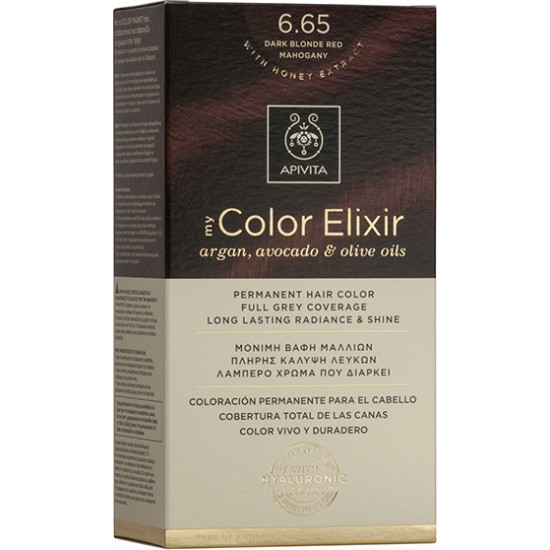 APIVITA - My Color Elixir Argan, Avocado & Olive Oils - 6.65 Έντονο Κόκκινο APIVITA - My Color Elixir Argan, Avocado & Olive Oils - 6.65 Έντονο Κόκκινο