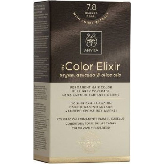 APIVITA - My Color Elixir Argan, Avocado & Olive Oils - 7.8 Ξανθό Περλέ APIVITA - My Color Elixir Argan, Avocado & Olive Oils - 7.8 Ξανθό Περλέ