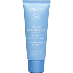 APIVITA - Aqua Beelicious Rich Cream-Gel Κρέμα Ενυδάτωσης Πλούσιας Υφής με Λουλούδια και Μέλι 40ml