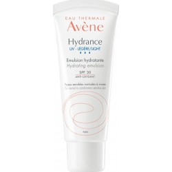 AVENE - HYDRANCE UV Emulsion Legere SPF30 Ενυδατική κρέμα προσώπου Ελαφριάς υφής Για μικτές και ευαίσθητες επιδερμίδες 40ml