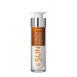 FREZYDERM Sun Screen Vitamin D Like Skin Benefits Cream to Powder SPF50+ Αντηλιακή Υγρή Κρέμα με Αίσθηση Πούδρας 50ml