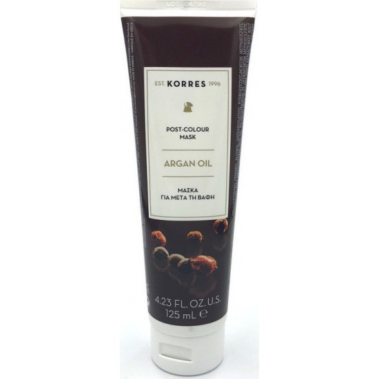 KORRES - Argan Oil Post-Colour Mask Μάσκα Για Μετά τη Βαφή 125ml KORRES - Argan Oil Post-Colour Mask Μάσκα Για Μετά τη Βαφή 125ml
