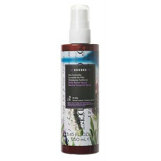 KORRES - BODY Butter Spray Sea Lavender Ενυδατικό Σπρέι Σώματος 250ml KORRES - BODY Butter Spray Sea Lavender Ενυδατικό Σπρέι Σώματος 250ml