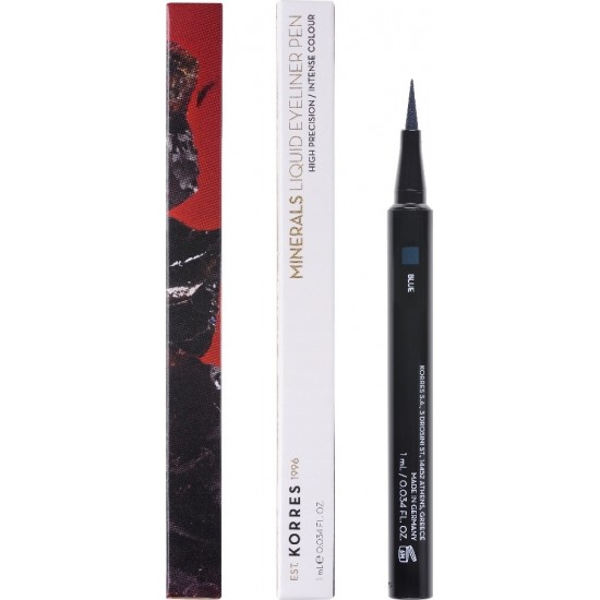 KORRES - EYES MINERALS Liquid Eyeliner Pen Blue 03 1ml KORRES - EYES MINERALS Liquid Eyeliner Pen Blue 03 1ml