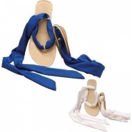 Dr.Scholl - Pocket Sandals White / Blue 1 pair - Νο 39/40