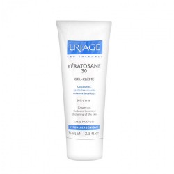 URIAGE Eau Thermale Keratosane 30 Gel Creme κρέμα κατά της τραχύτητας του δέρματος 75ml