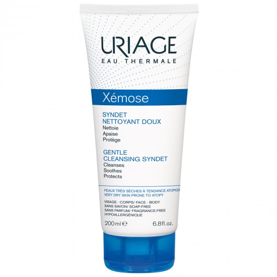 URIAGE Xemose Gentle Cleansing Syndet καθαριστική κρέμα-gel Για όλα τα ξηρά δέρματα 200ml URIAGE Xemose Gentle Cleansing Syndet καθαριστική κρέμα-gel Για όλα τα ξηρά δέρματα 200ml