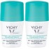 VICHY SET: DÉODORANT Αποσμητικο 1+1 δώρο! Anti-Transpirant 48h για άνδρες και γυναίκες που υποφέρουν από έντονη εφίδρωση Roll-On 48h 2x50ml