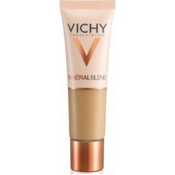VICHY MINERAL Blend Make Up Fluid Ενυδατικό Fond de Teint 16H για Επιδερμίδα Γεμάτη Φρεσκάδα 30ml - 12 Sienna