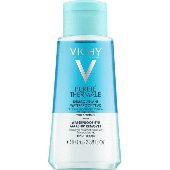 VICHY PURETE THERMALE Waterproof Eye Make-Up Remover Ντεμακιγιάζ Ματιών Για Αδιάβροχο Μακιγιάζ 100ml VICHY PURETE THERMALE Waterproof Eye Make-Up Remover Ντεμακιγιάζ Ματιών Για Αδιάβροχο Μακιγιάζ 100ml