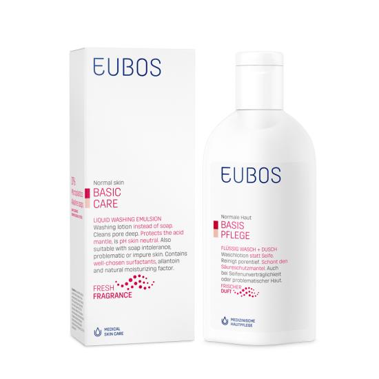 EUBOS - LIQUID RED, Υγρό καθαρισμού προσώπου και σώματος 200ml