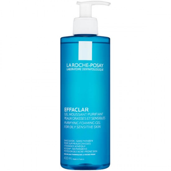 LA ROCHE POSAY - EFFACLAR Purifying Foaming Gel for Oily and Sensitive Skin, 400ml