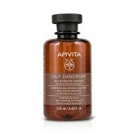 APIVITA - Holistic Hair Care Oily Dandruff Σαμπουάν Κατά της Λιπαρής Πιτυρίδας Λευκή Ιτιά & Πρόπολη 250ml