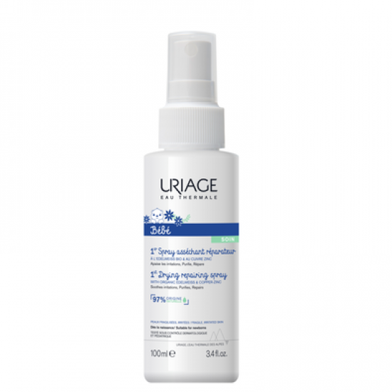 Uriage Bebe 1st Drying Repairing Spray Κρέμα 100ml