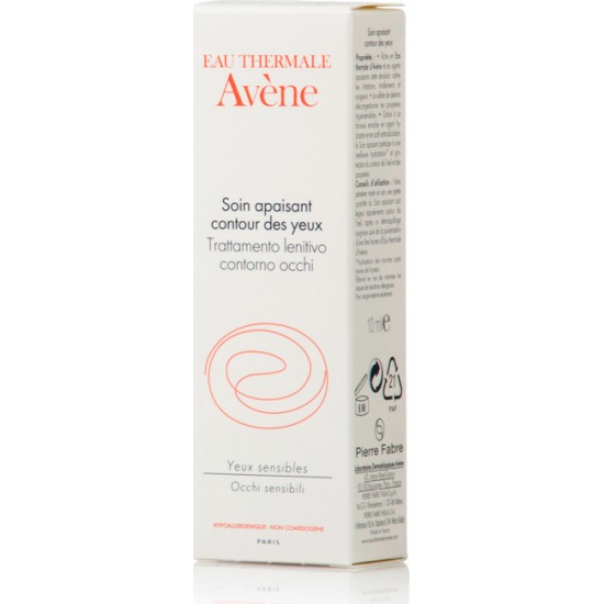 Avene Eau Thermale Soin Apaisant Yeux Καταπραϋντική Κρέμα Ματιών, 10ml