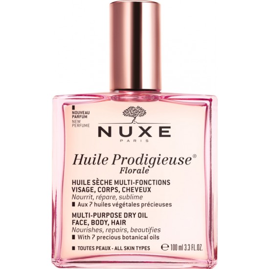 NUXE - Huile Prodigieuse OR® Florale Ξηρό λάδι για Πρόσωπο-Σώμα-Μαλλιά με Άρωμα Λουλουδιών 100ml