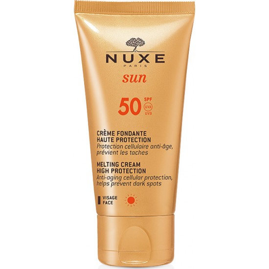 NUXE - Sun Crème Fondante Visage Haute Protection SPF50, 50ml NUXE - Sun Crème Fondante Visage Haute Protection SPF50, 50ml