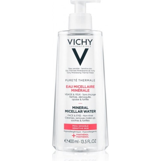 VICHY PURETE THERMALE Mineral Micellar Water για Ευαίσθητη Επιδερμίδα 400ml