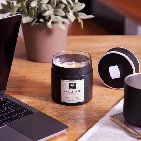Apivita Natural Candle Πορτοκάλι, Κέδρος & Γαρύφαλλο Apivita Natural Candle Πορτοκάλι, Κέδρος & Γαρύφαλλο