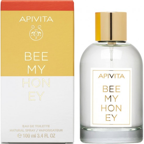 Apivita Bee My Honey Eau de Toilette Unisex  Άρωμα με Εσπεριδοειδή, Λουλούδια & Μέλι, 100ml 