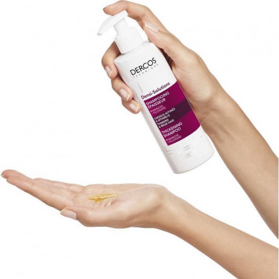 Vichy Dercos Densi-Solutions Thickening Shampoo - Σαμπουάν Πύκνωσης Μαλλιών 400ml