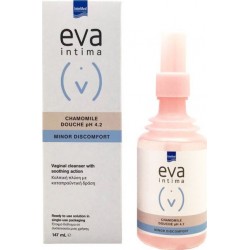 Intermed Eva Chamomile Douche PH4.2 Minor Discomfort Κολπική Πλύση με Καταπραϋντική Δράση, 147ml