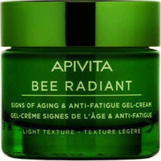 Apivita Bee Radiant Κρέμα-Gel Για Σημάδια Γήρανσης & Ξεκούραστη Όψη Ελαφριάς Υφής 50ml