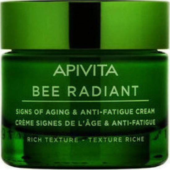 Apivita Apivita Bee Radiant Κρέμα για Σημάδια Γήρανσης & Ξεκούραστη Όψη Πλούσιας Υφής, 50ml Apivita Apivita Bee Radiant Κρέμα για Σημάδια Γήρανσης & Ξεκούραστη Όψη Πλούσιας Υφής, 50ml