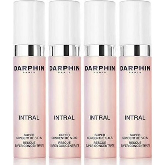 Darphin Intral Rescue Super Concentrate S.O.S. Ενυδατικός Ορός Διάσωσης για την Ερεθισμένη & Ταλαιπωρημένη Επιδερμίδα, 4x7ml Darphin Intral Rescue Super Concentrate S.O.S. Ενυδατικός Ορός Διάσωσης για την Ερεθισμένη & Ταλαιπωρημένη Επιδερμίδα, 4x7ml