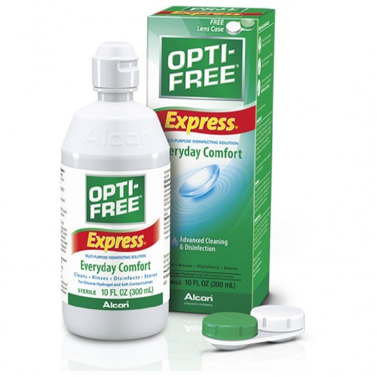 ALCON - Opti-Free Express Διαλύμα Απολύμανσης Φακών Επαφής Πολλαπλών Χρήσεων, 355ml ALCON - Opti-Free Express Διαλύμα Απολύμανσης Φακών Επαφής Πολλαπλών Χρήσεων, 355ml