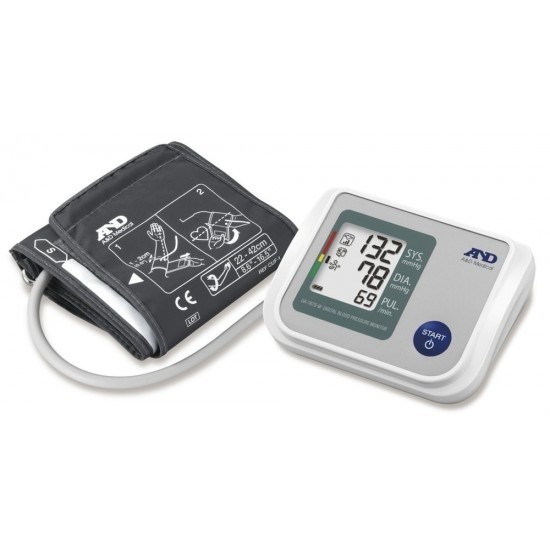 A&D UA-767S-W Automatic Blood Pressure Monitor with Wired Communication