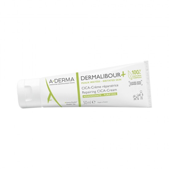 A-DERMA Dermalibour+ Cica-Cream Επανορθωτική Κρέμα Κατά Των Ξηρών Ερεθισμών 50ml A-DERMA Dermalibour+ Cica-Cream Επανορθωτική Κρέμα Κατά Των Ξηρών Ερεθισμών 50ml