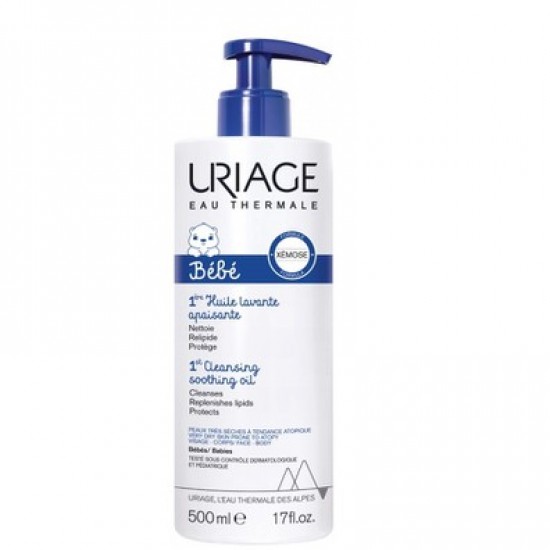 URIAGE BEBE HUILE CLEANSING SOOTHING OIL 500ML
