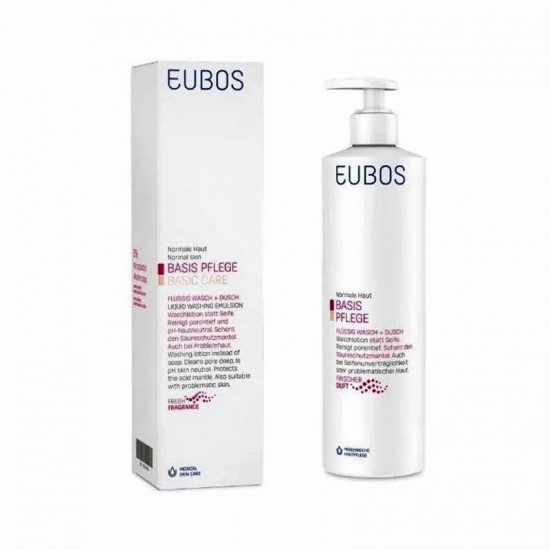 EUBOS - LIQUID RED, Υγρό καθαρισμού προσώπου και σώματος 400ml