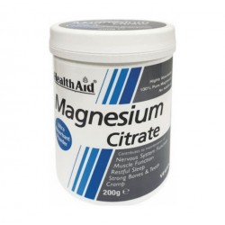Health Aid Magnesium Citrate Powder 200gr