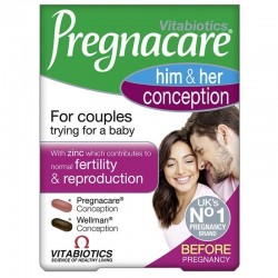 Vitabiotics - Pregnacare His & Her Conception, Dual Pack 60's