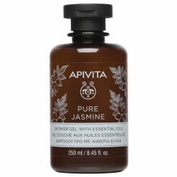 APIVITA - PURE JASMINE Shower Gel with Essential Oils, 300ml