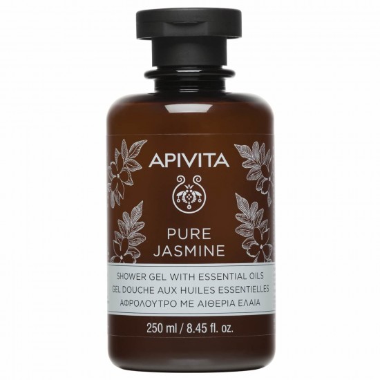 APIVITA - PURE JASMINE Αφρόλουτρο με Αιθέρια Έλαια με Γιασεμί 250ml