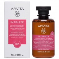 APIVITA - INTIMATE CARE Plus Απαλό Gel Καθαρισμού Ευαίσθητης Περιοχής για Επιπλέον Προστασία με πρόπολη & τεϊόδεντρο 200ml