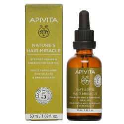 Apivita Nature’s Hair Miracle Oil with Propolis & 5 Essential Oils 50ml