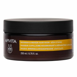 APIVITA - Moisturizing & Nourishing Mask for dry-dehydrated hair with olive & honey 200ml