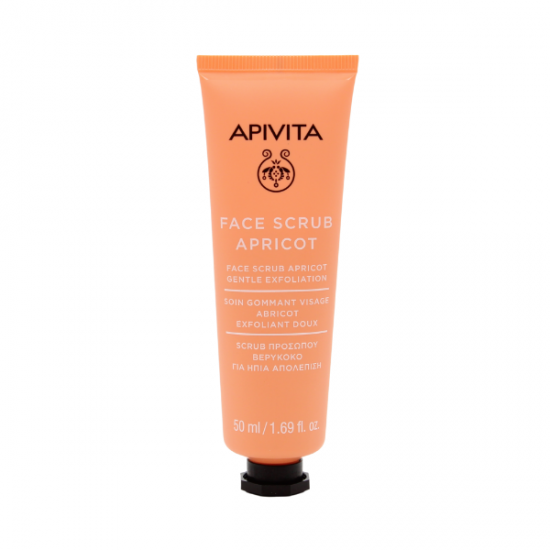 APIVITA - FACE SCRUB Scrub Ήπιας Απολέπισης με Βερίκοκο 50ml