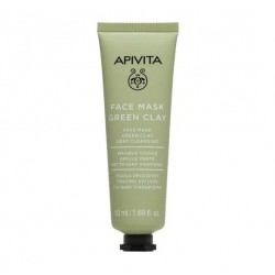 APIVITA - FACE MASK Μάσκα για Βαθύ Καθαρισμό με πράσινη άργιλο 50ml