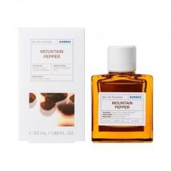KORRES - FRAGNANCE MOUNTAIN / PEPPER / BERGAMOT / CORIANDER Perfume for men, 50ml
