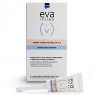 INTERMED Eva Moist Long Acting, 9 προγεμισμένοι κολπικοί εφαρμοστές (αγωγή 1 μήνα)