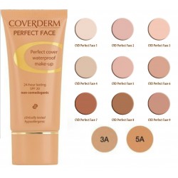 COVERDERM - PERFECT FACE MAKE UP (9 SHADES), 36GR - CVD PERFECT FACE 1