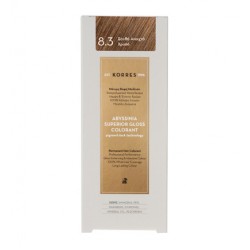 KORRES Abyssinia superior gloss colorant 50mL - 8.3 BLONDE LIGHT GOLD